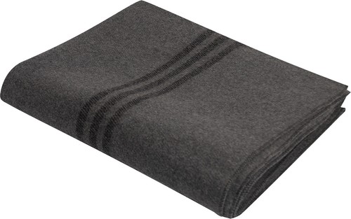 Grey striped german - striped, wool